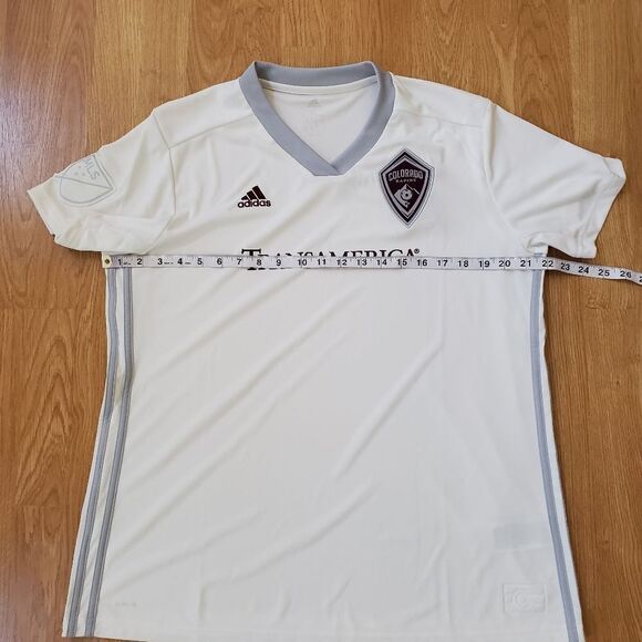Adidas MLS Colorado Rapids 96 Transamerica Jersey sz XL - Picture 6 of 10